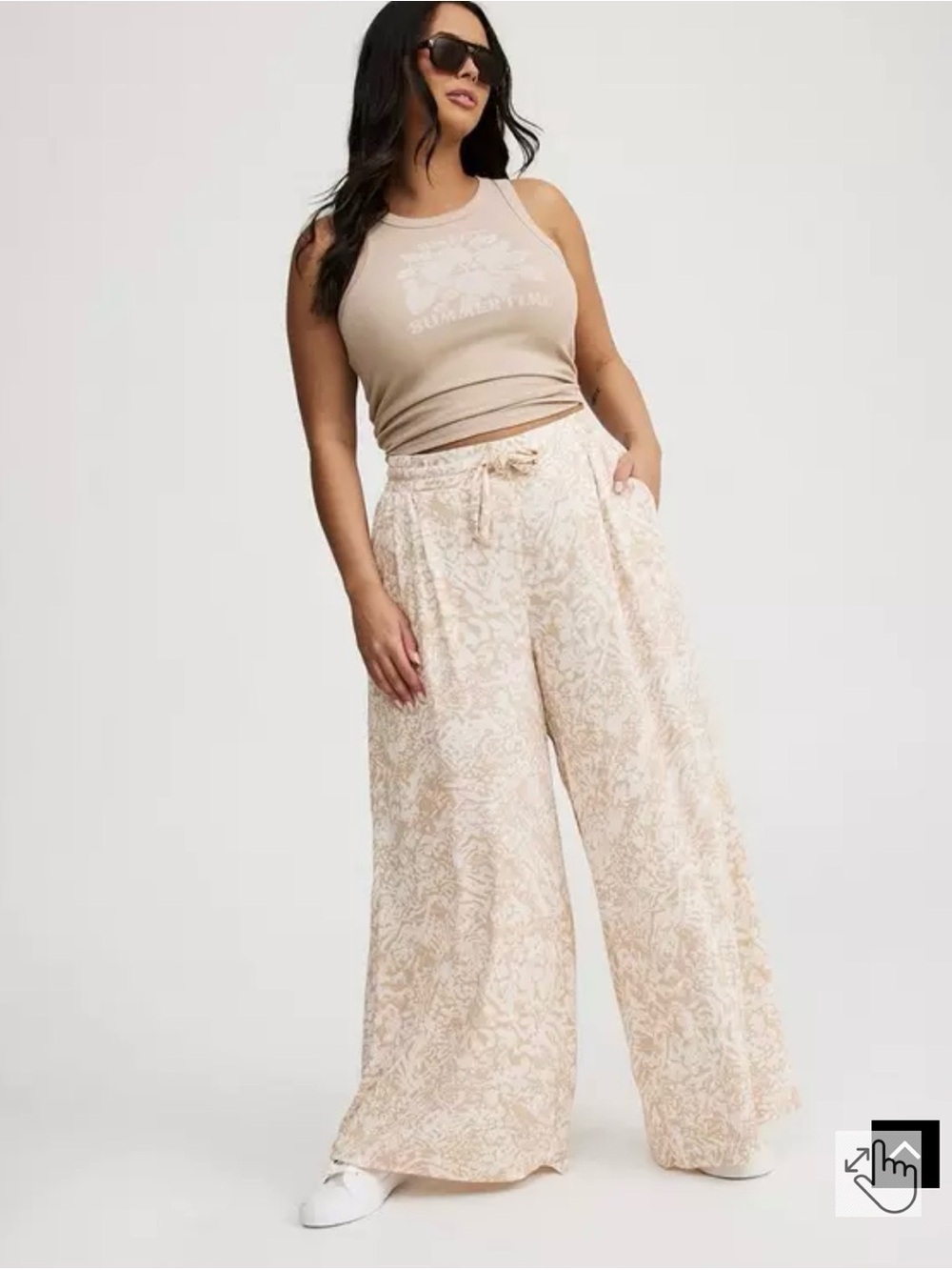 torrid Wide-Leg Drawstring Pants